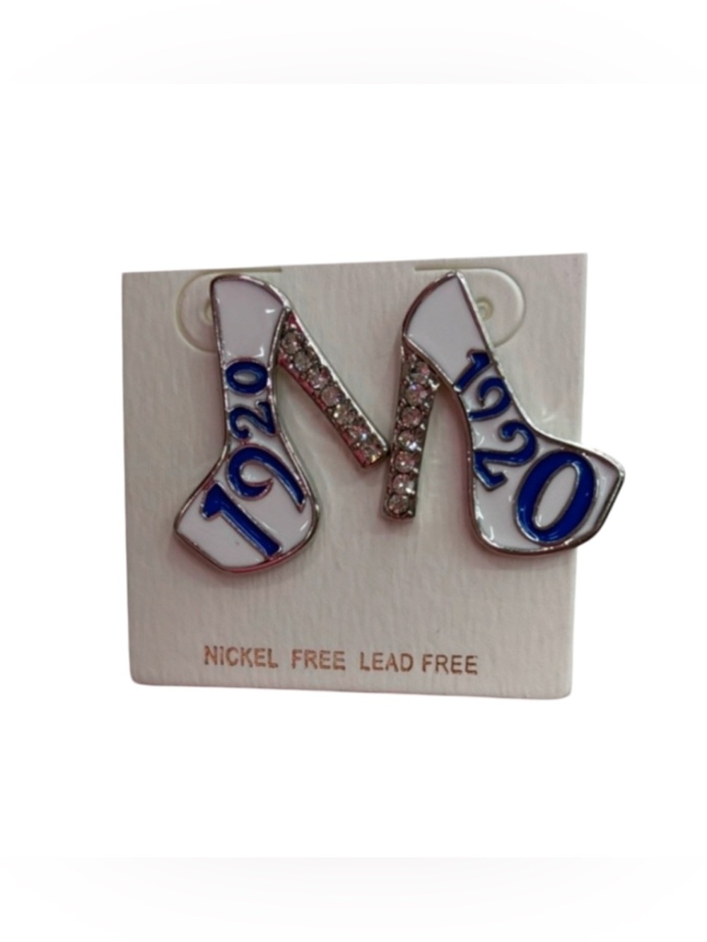 1920 Zeta Phi Beta Stiletto Earrings